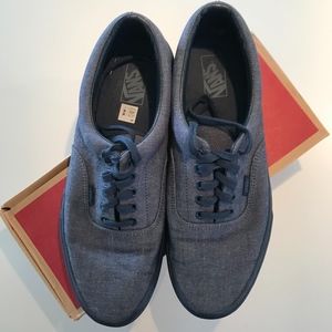 (2016) VANS AUTHENTIC, MONO BLUE, SIZE 13